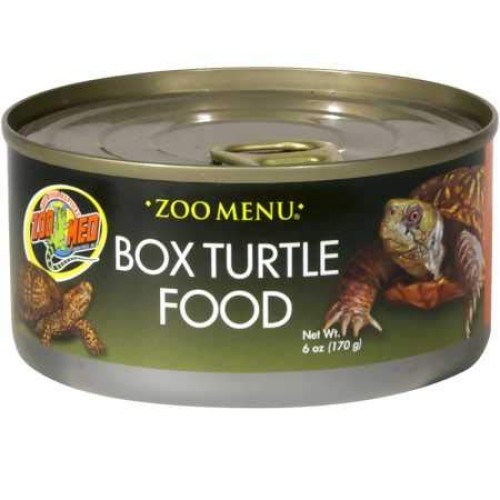 Zoo Med Box Turtle Food Canned Food 6 oz