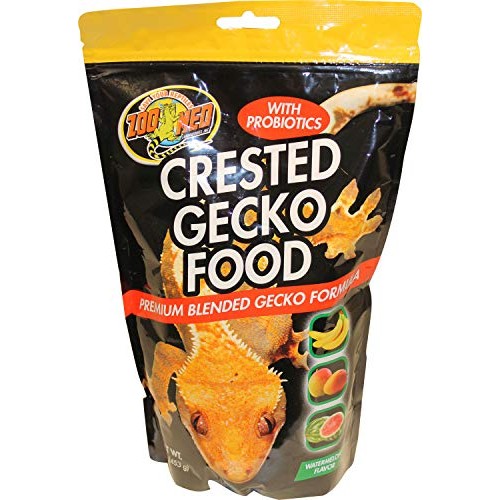 Zoo Med Crested Gecko Food - Watermelon - 1 lb, Black