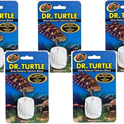 Zoo Med Dr.Turtle Slow-Release Calcium Block Pack of 5