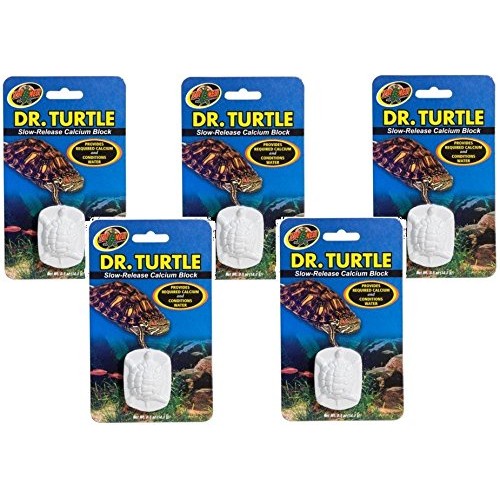 Zoo Med Dr.Turtle Slow-Release Calcium Block Pack of 5