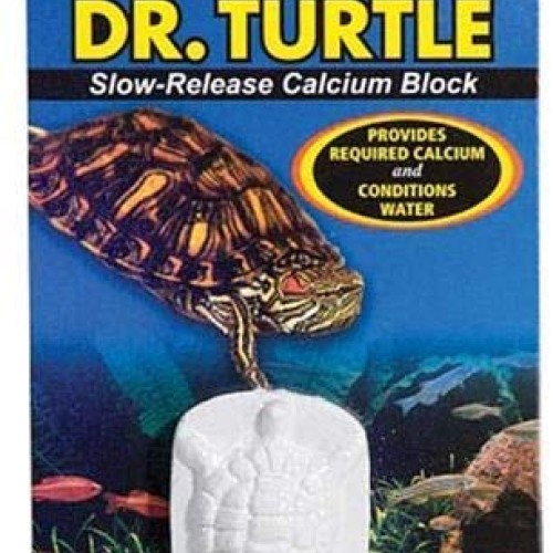 Zoo Med Dr. Turtle Slow Release Calcium Block Treats up to 15 Gal...