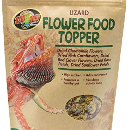 Zoo Med Flower Food Topper - Lizard - 1.4 oz, Assorted