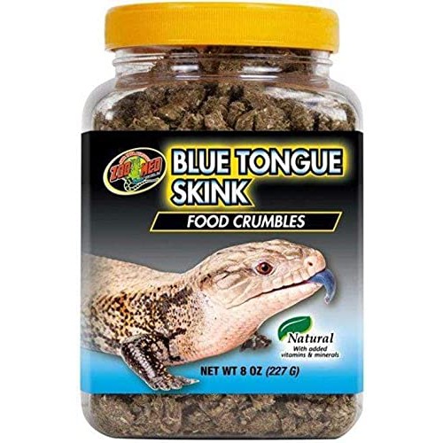 Zoo Med Food Crumbles for Blue Tongue Skink 8 oz 690949