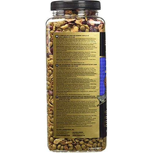 Zoo Med Gourmet Aquatic Turtle Food 12 oz - Pack of 2