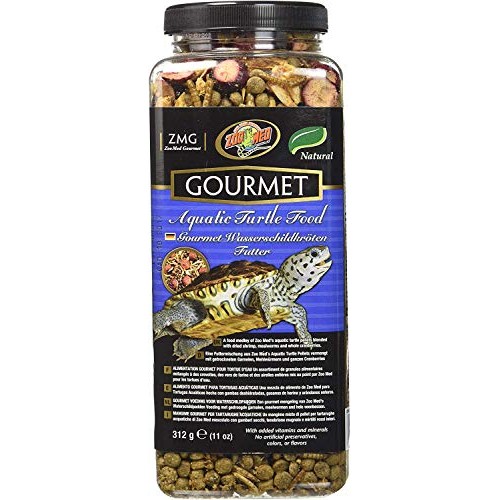 Zoo Med Gourmet Aquatic Turtle Food 12 oz - Pack of 2