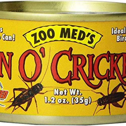 Zoo Med Laboratories 4 Pack Can O Crickets Pet Food, 1.2 Ounces P...