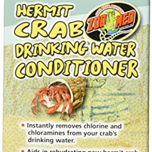 Zoo Med Laboratories SZMHC90 Hermit Crab Drinking Water Condition...