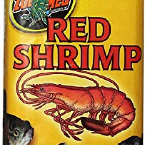 Zoo Med Large Sun-Dried Red Shrimp 5 oz - Pack of 3