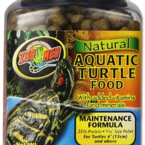 Zoo Med Natural Aquatic Turtle Food, 6.5 Ounce, Maintenance Formula