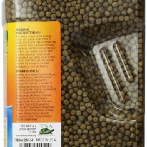 Zoo Med Natural Aquatic Turtle Food, Growth Formula, 54-Ounce