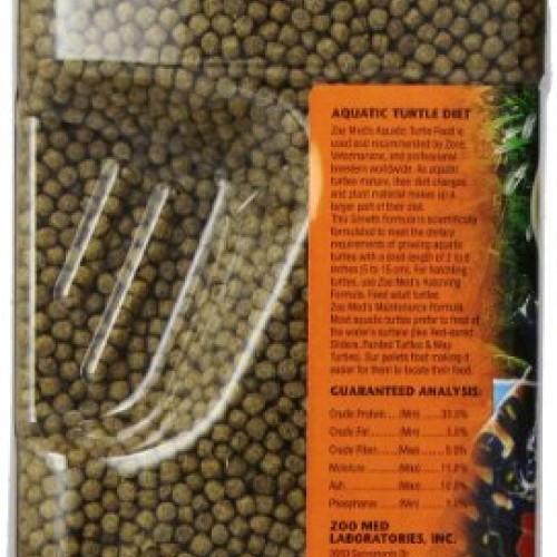 Zoo Med Natural Aquatic Turtle Food, Growth Formula, 54-Ounce