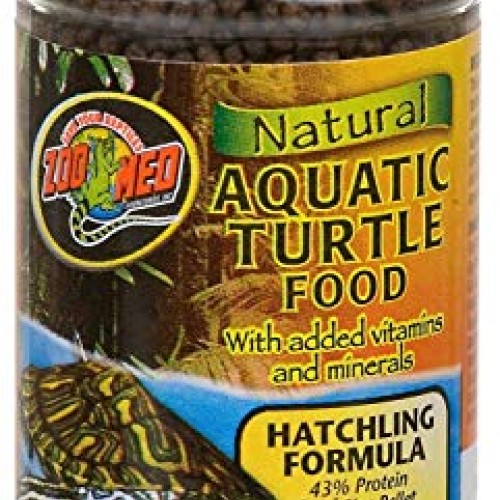 Zoo Med Natural Aquatic Turtle Food - Hatchling Formula Pellets...