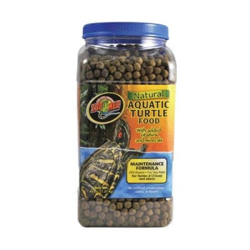 Zoo Med Natural Aquatic Turtle Food Maintenance Formula Set of 2...