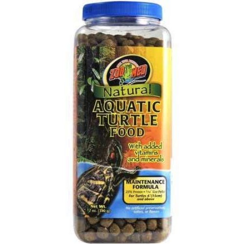 Zoo Med Natural Aquatic Turtle Food - Maintenance Formula Pellet...