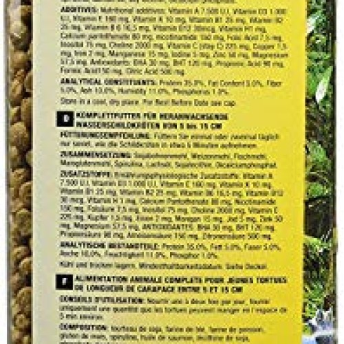 Zoo Med Natural Aquatic Turtle Food Pellets 13 oz - Pack of 3