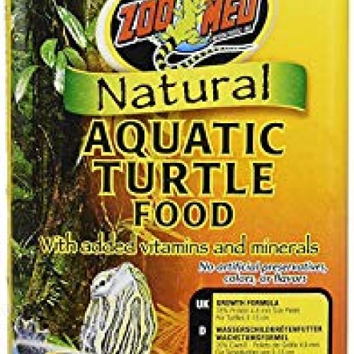 Zoo Med Natural Aquatic Turtle Food Pellets 13 oz - Pack of 3