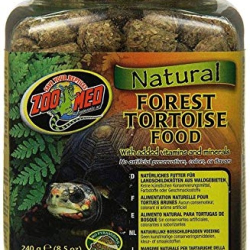 Zoo Med Natural Forest Tortoise Food 8.5 oz - Pack of 4