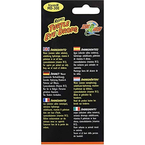 Zoo Med Repti Turtle Eye Drops 2.25 oz - Pack of 6