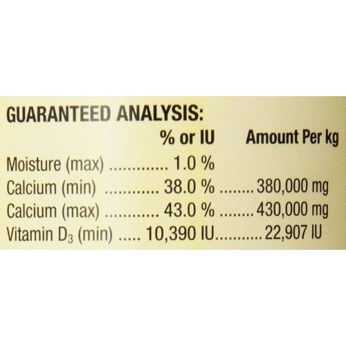 Zoo Med Reptile Calcium with Vitamin D3, 12-Ounce