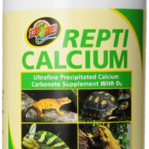 Zoo Med Reptile Calcium with Vitamin D3, 12-Ounce
