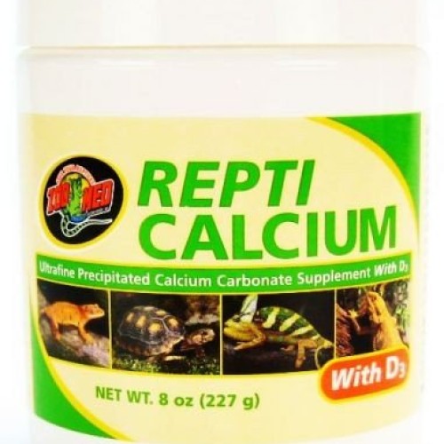 Zoo Med Reptile Calcium with Vitamin D3, 8-Ounce