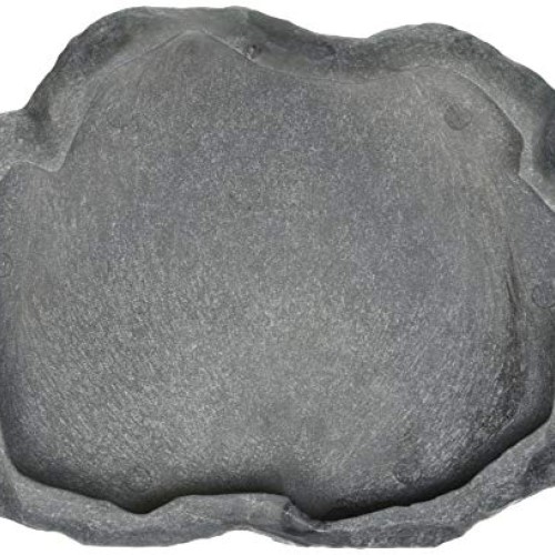 Zoo Med Reptile Rock Food Dish, Medium, 7.25l x 6w x 0.75h, Co...