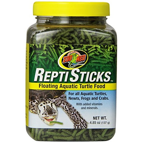 Zoo Med ReptiSticks Floating Aquatic Turtle Food, 4.85-Ounce