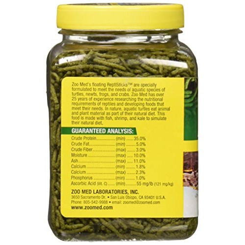Zoo Med Reptisticks Turtle Food 5 Oz