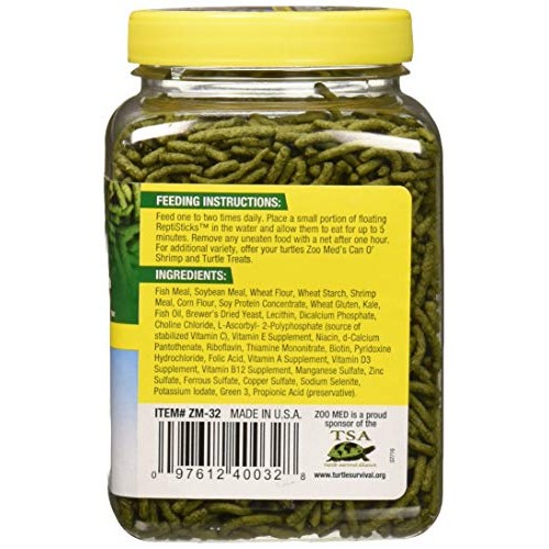 Zoo Med Reptisticks Turtle Food 5 Oz