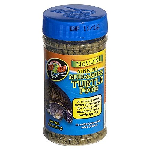 Zoo Med ZM-66 Sinking Mud & Musk Turtle Food 2.15oz