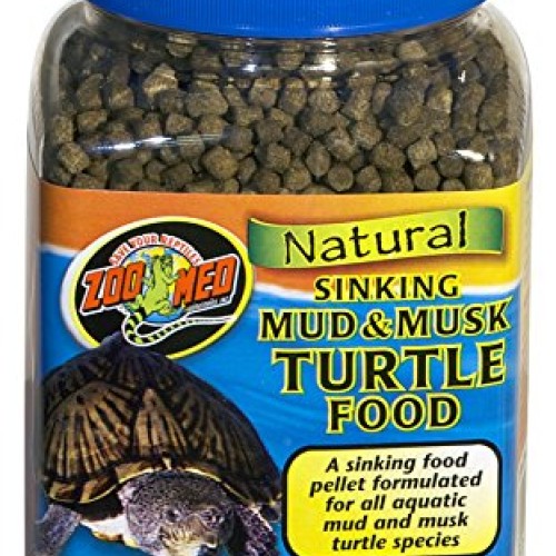 ZooMed Mud & Musk Sinking Aquatic Turtle Food 10 oz.