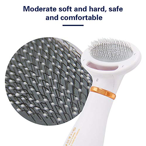 zxbaers Pet Hair Dryer,Portable and Quiet 2 in 1 Pet Grooming Hai...